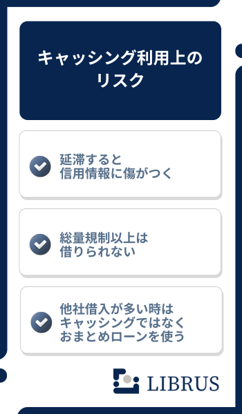 キャッシング上のリスク
